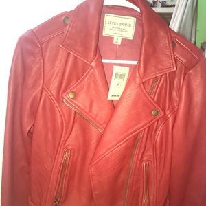 Lucky brand leather jacket